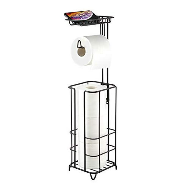 Toilet Paper Holder Tissue Paper Holder with Cover Bathroom Kitchen Roll Holder Stand with Phone Storage Shelf uxcell Toilet Roll Holder Plastic Wall Mounted Toilet Paper Holder Tissue Paper Holder with Cover Bathroom Kitchen Roll Holder Stand with Phone Storage Shelf uxcell Toilet Roll Holder Plastic Wall Mounted